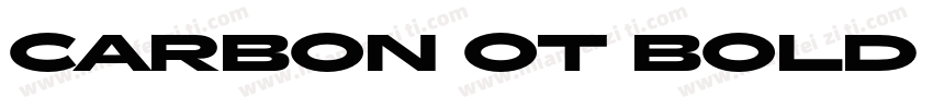 Carbon OT Bold Bold字体转换